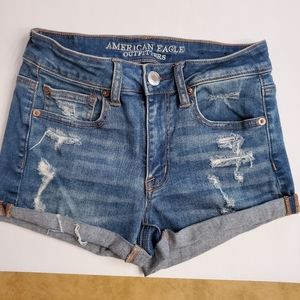 American Eagle Denim Shorts size 2